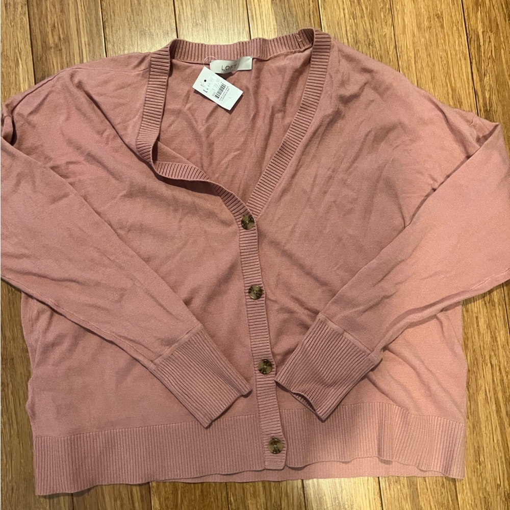 Pink Loft woman cardigan